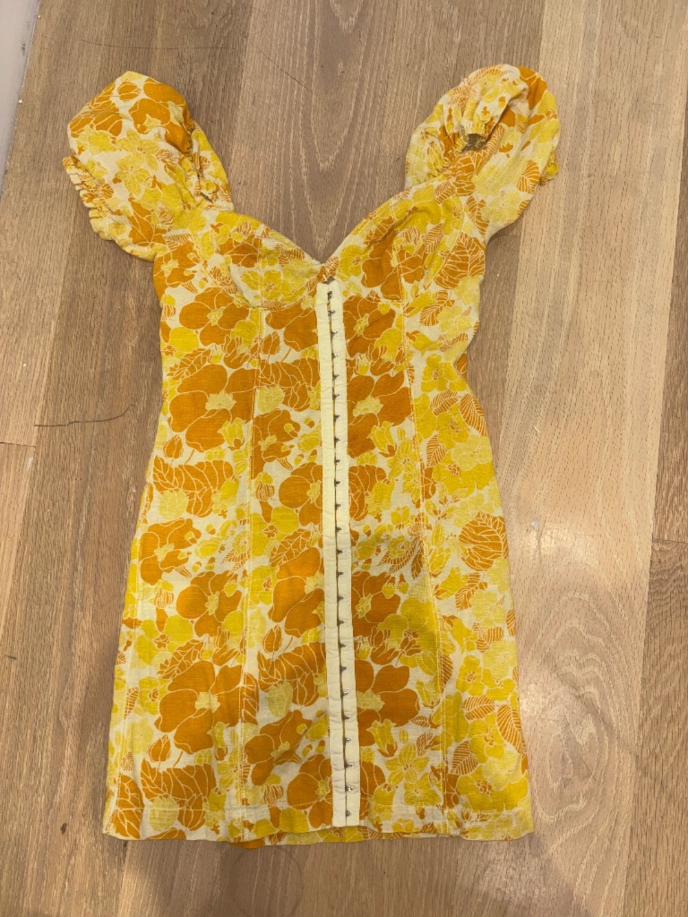 Urban Outfitters Yellow Floral Dress